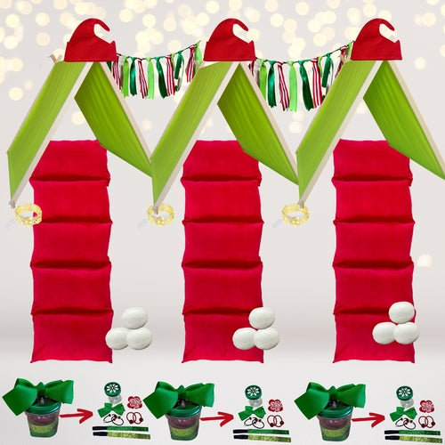 Little Elf Christmas Sleepover Set, Christmas Party Decorations