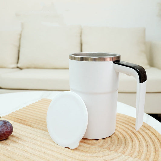 Electric Coffee Mug USB Rechargeable Automatic Magnetic Cup IP67