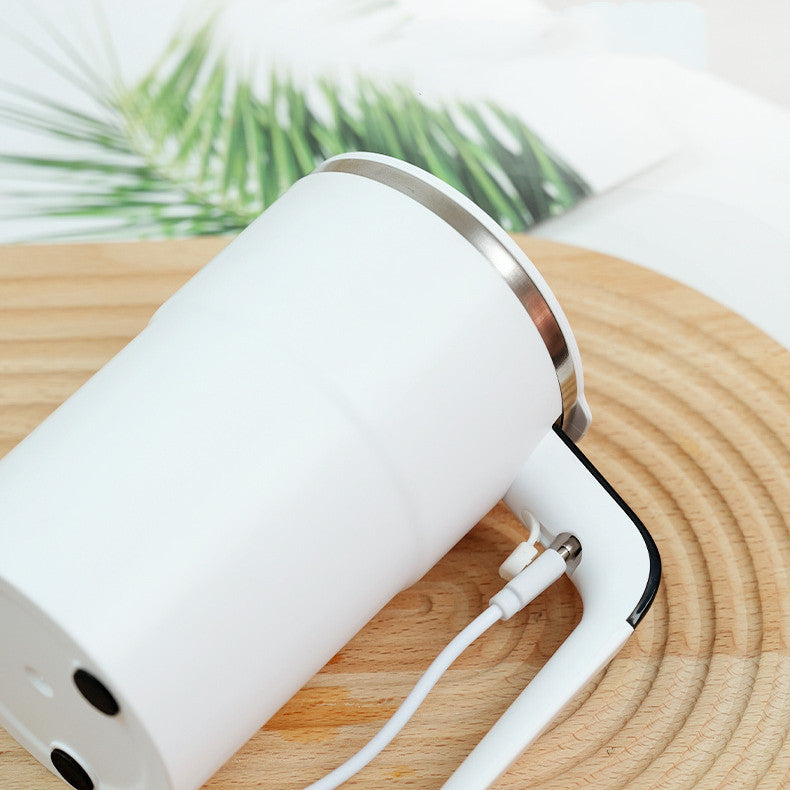 Electric Coffee Mug USB Rechargeable Automatic Magnetic Cup IP67