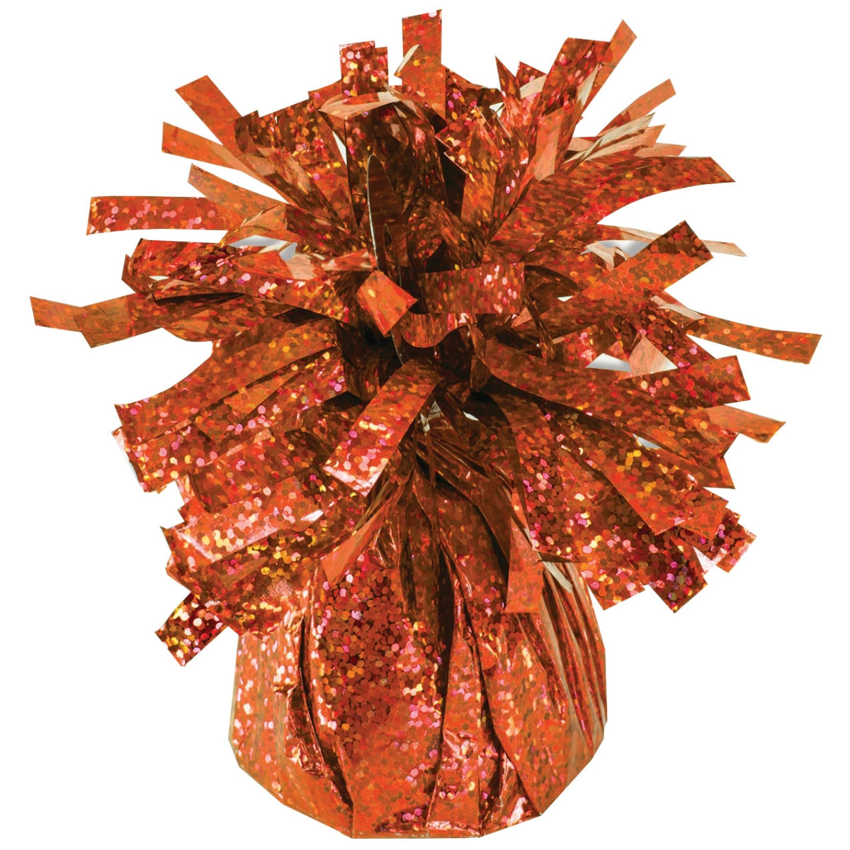 Unique Industries 261129 Orange Foil Balloon Weight
