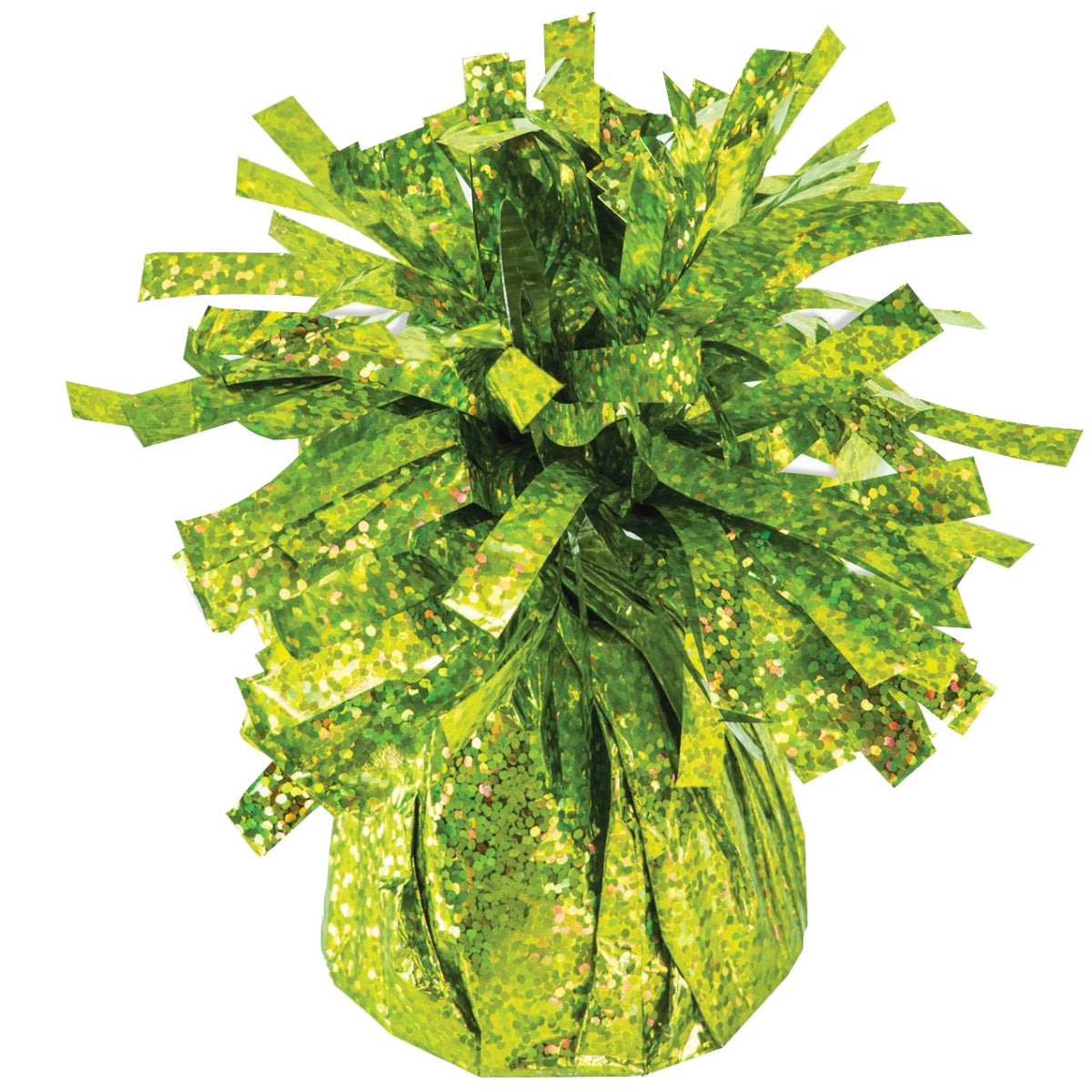 BuySeasons 266544 Lime Green Foil Balloon Weight
