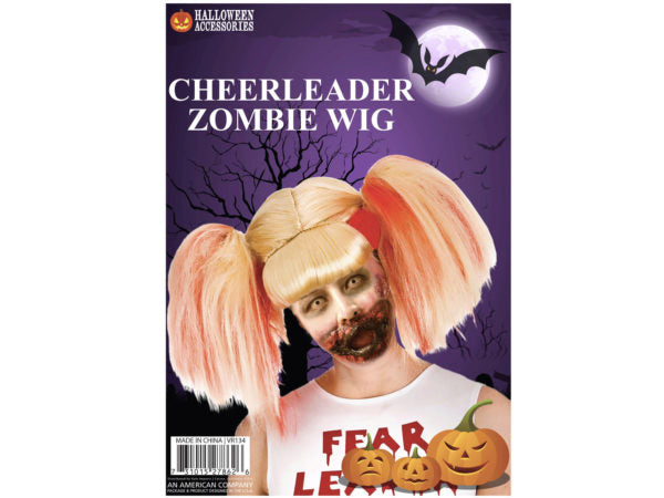 Kole Imports VR134-3 Zombie Cheerleader Wig, Pack of 3