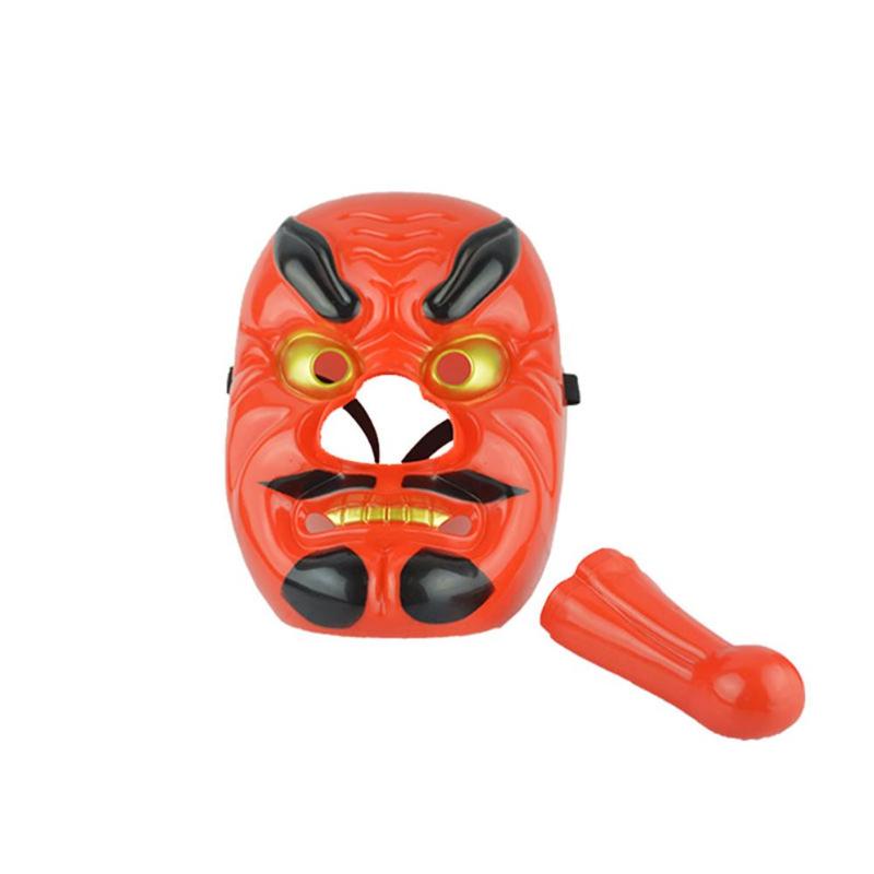 Plastic Tengu Long Nose Mask Horror Japanese